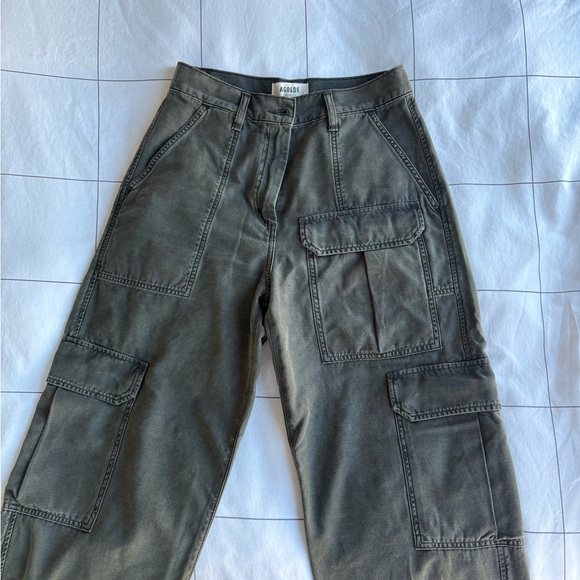 Agolde Brynn cargo pants in marker - Picture 5 of 8